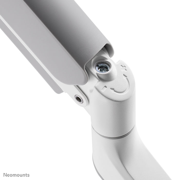 Support de bureau Neomounts DS75-450BL2 à mouvement complet pour écrans de 17 à 32 pouces - Blanc