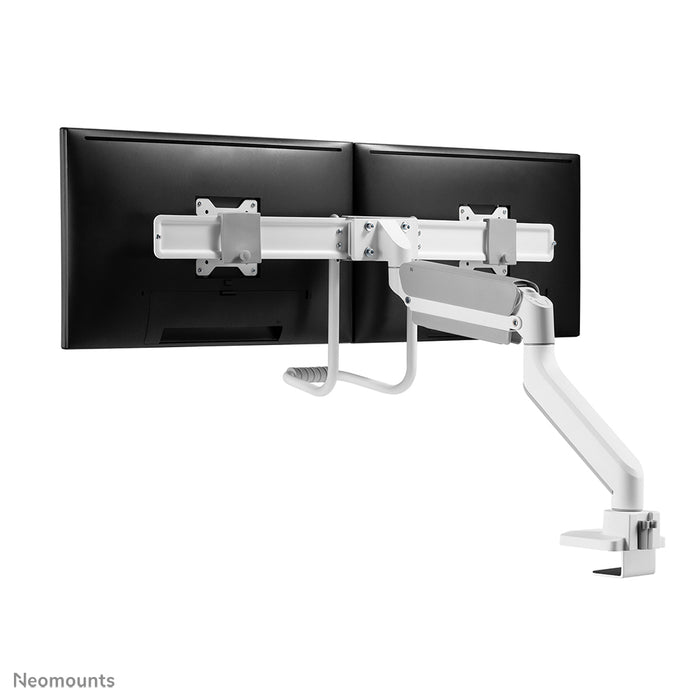 Support de bureau Neomounts DS75-450BL2 à mouvement complet pour écrans de 17 à 32 pouces - Blanc
