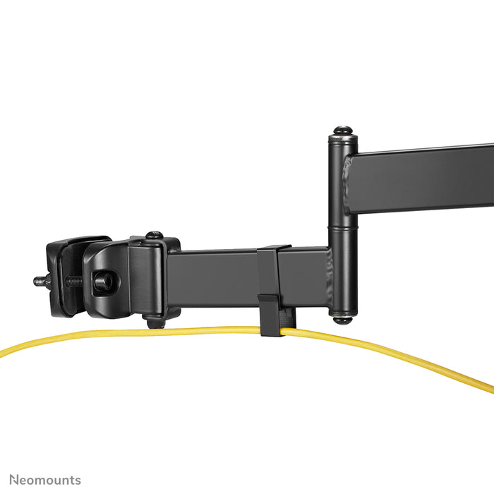 Neomounts FL40-450BL12 support TV à mouvement complet (Ø28-50 mm) pour écrans de 23 à 42 pouces - Noir