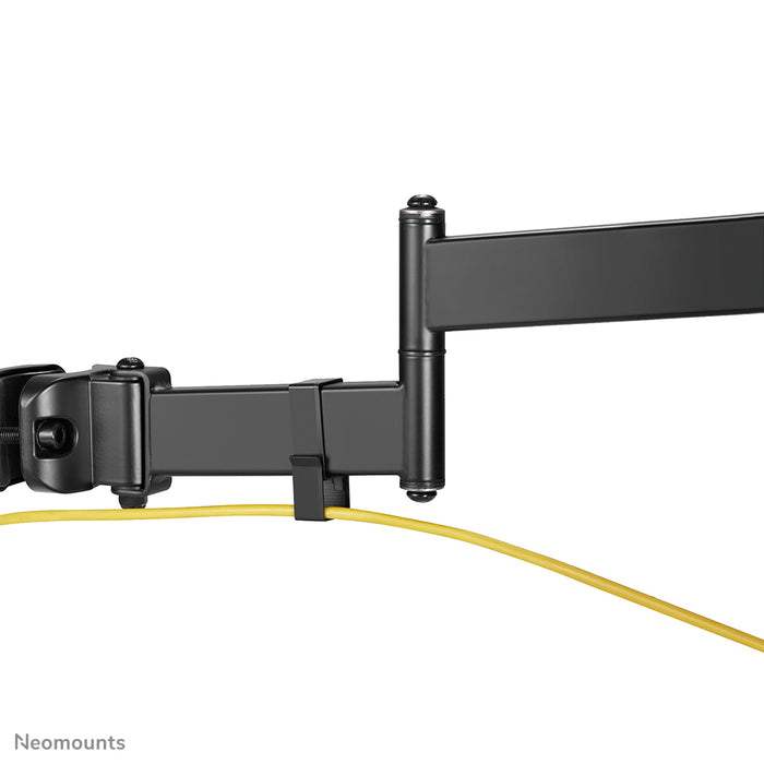 Support TV articulé Neomounts FL40-450BL14 (Ø28-50 mm) pour écrans de 32 à 55 pouces - Noir