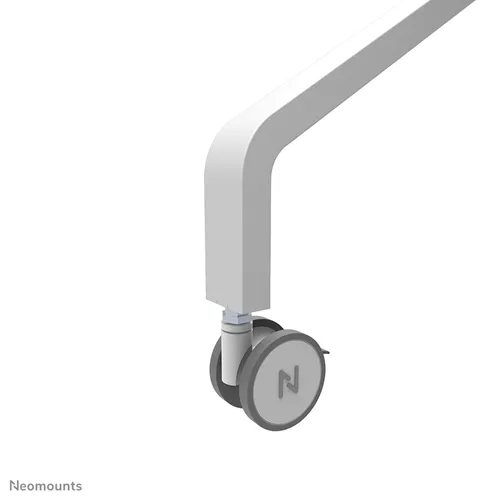 Support de sol mobile Neomounts FL50-525WH1 | Compatible avec écrans de 55 à 86" | Blanc