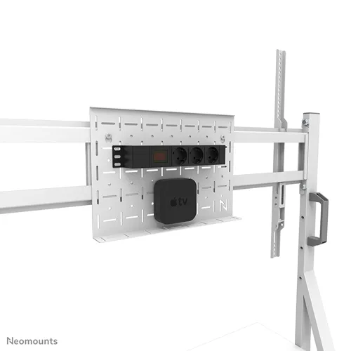 Support de sol mobile Neomounts FL50-525WH1 | Compatible avec écrans de 55 à 86" | Blanc