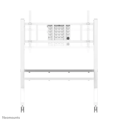Support de sol mobile Neomounts FL50-575WH1 pour écrans de 65 à 110" - Blanc