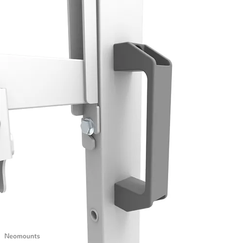 Support de sol mobile Neomounts FL50-575WH1 pour écrans de 65 à 110" - Blanc