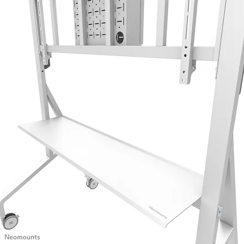 Support de sol mobile Neomounts FL50-575WH1 pour écrans de 65 à 110" - Blanc