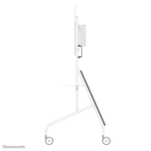 Support de sol mobile Neomounts FL50-575WH1 pour écrans de 65 à 110" - Blanc