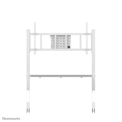 Support de sol mobile Neomounts FL50-575WH1 pour écrans de 65 à 110" - Blanc