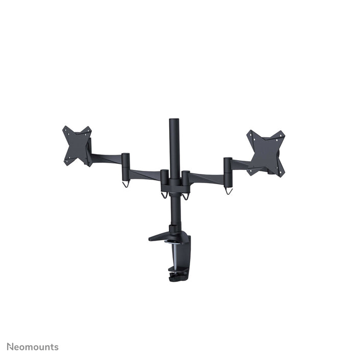 Neomounts FPMA-D1330Dblack est un support de bureau pour 2 écrans plats jusqu'à 27 pouces (69 cm).