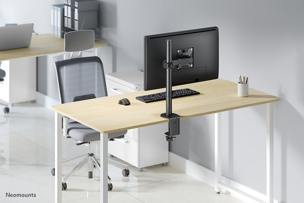 Neomounts FPMA-D540 support de bureau articulé noir pour écrans plats jusqu'à 32 pouces, hauteur réglable - Noir