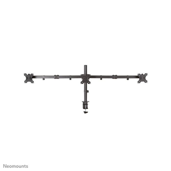 Neomounts FPMA-D550D3 noir est un support de bureau pour 3 écrans plats jusqu'à 27 pouces (69 cm).