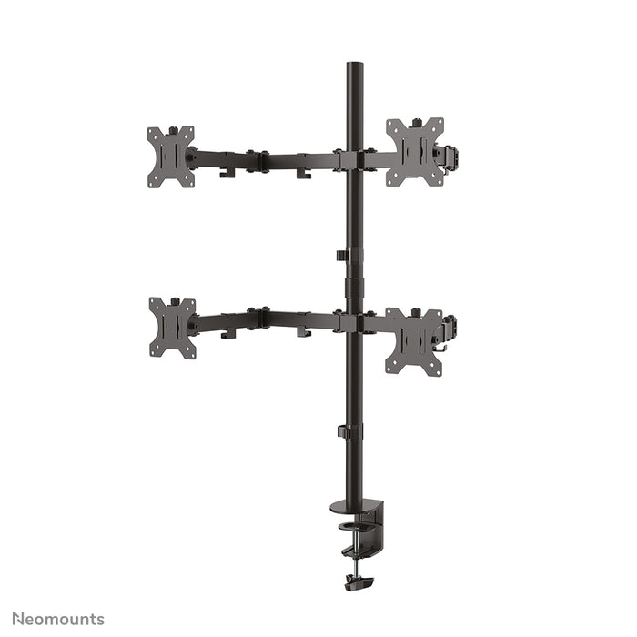 Neomounts FPMA-D550D4 support de bureau à mouvement complet noir pour écrans de 13 à 32 pouces - Noir
