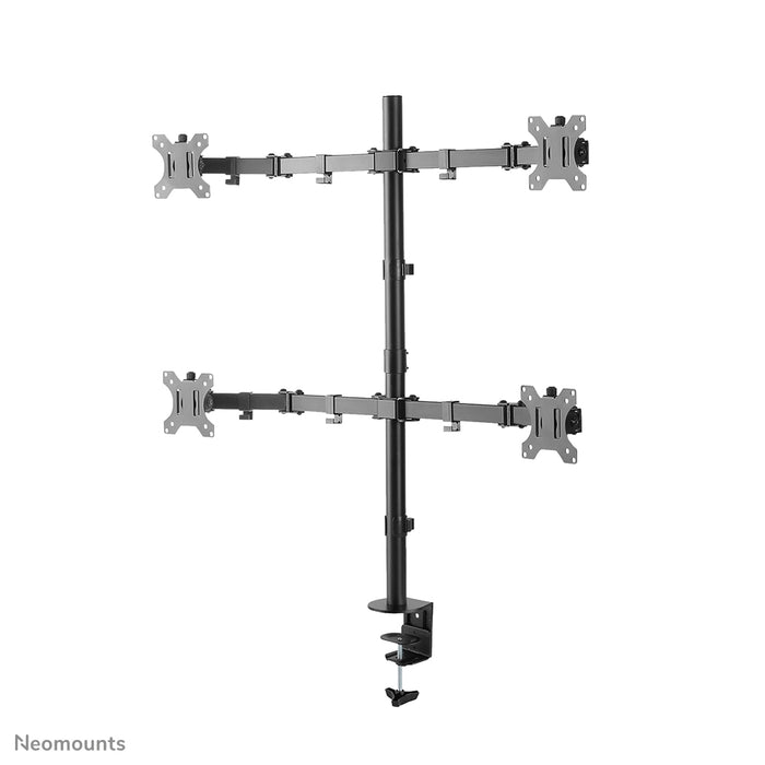 Neomounts FPMA-D550D4 support de bureau à mouvement complet noir pour écrans de 13 à 32 pouces - Noir