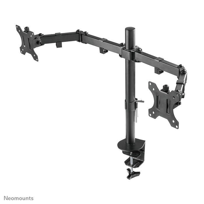 Neomounts FPMA-D550D noir est un support de bureau pour 2 écrans plats jusqu'à 32 pouces - Noir