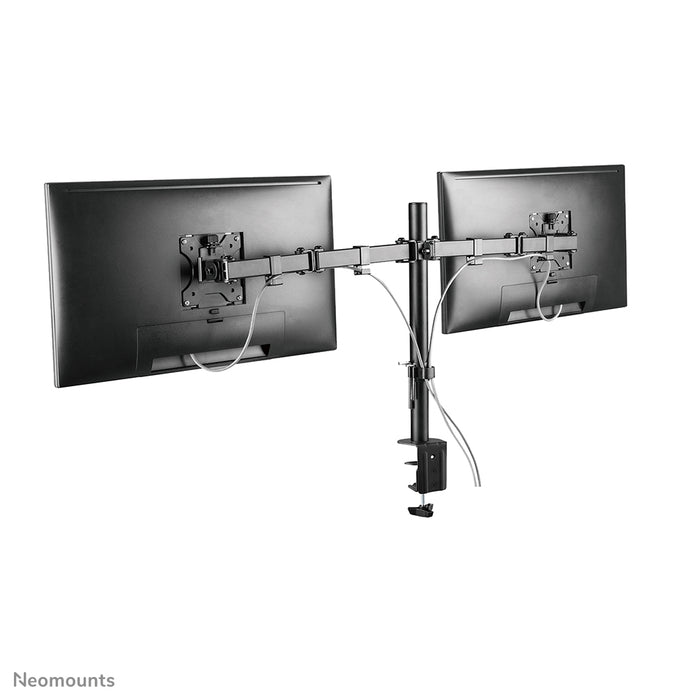Neomounts FPMA-D550D noir est un support de bureau pour 2 écrans plats jusqu'à 32 pouces - Noir