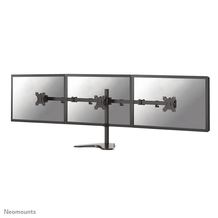 Support de bureau Neomounts FPMA-D550DD3 noir à mouvement complet pour écrans de 13 à 27 pouces - Noir