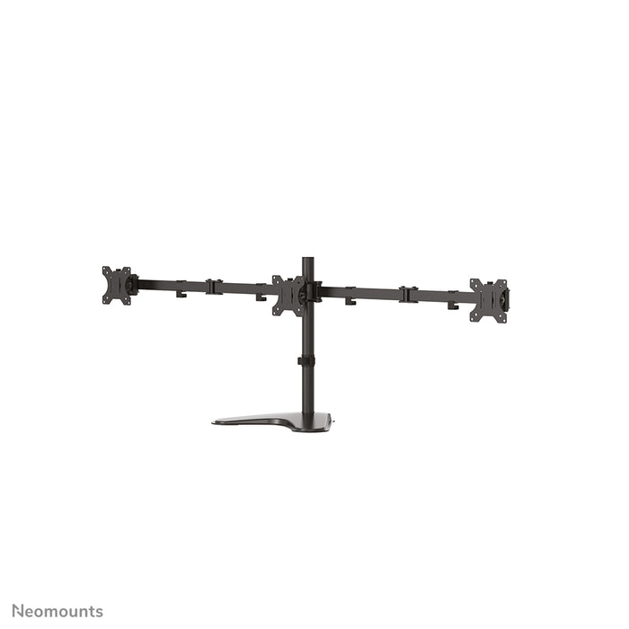Support de bureau Neomounts FPMA-D550DD3 noir à mouvement complet pour écrans de 13 à 27 pouces - Noir