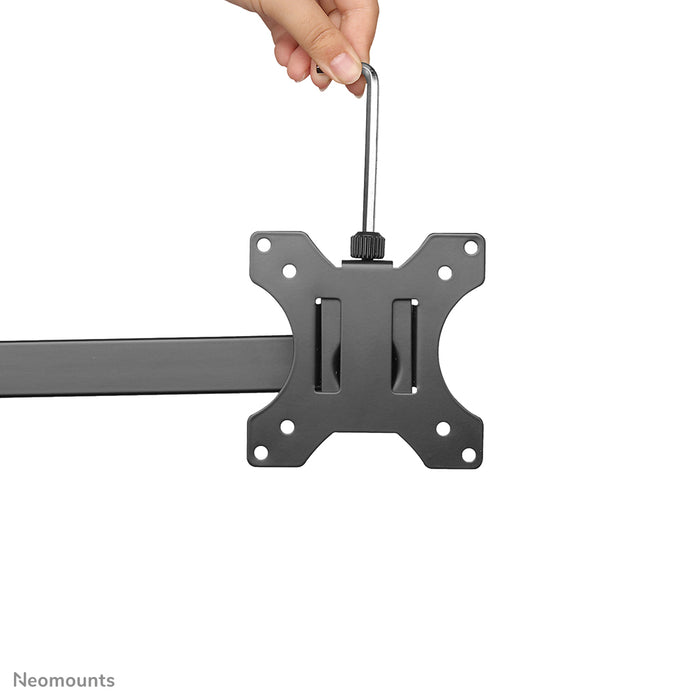 Support de bureau Neomounts FPMA-D550DD3 noir à mouvement complet pour écrans de 13 à 27 pouces - Noir