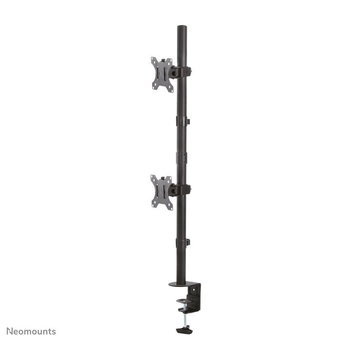 Neomounts FPMA-D550DV noir est un support de bureau pour 2 écrans plats jusqu'à 32 pouces - Noir