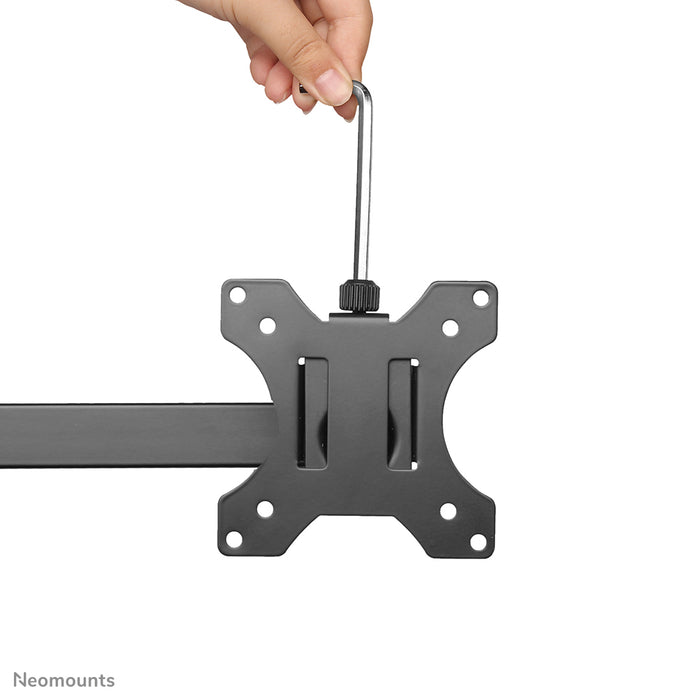 Neomounts FPMA-D550NOTEBOOK est un support de bureau pour un ordinateur portable et un écran plat jusqu'à 32 pouces.