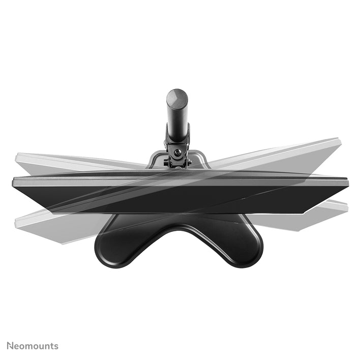 Neomounts FPMA-D550S support de bureau à mouvement complet noir pour écrans plats jusqu'à 32 pouces, hauteur réglable - Noir