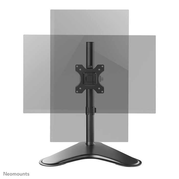Neomounts FPMA-D550S support de bureau à mouvement complet noir pour écrans plats jusqu'à 32 pouces, hauteur réglable - Noir