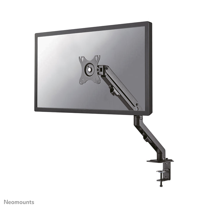 Neomounts FPMA-D650 noir est un support de bureau à mouvement complet pour écrans jusqu'à 27 pouces (69 cm).