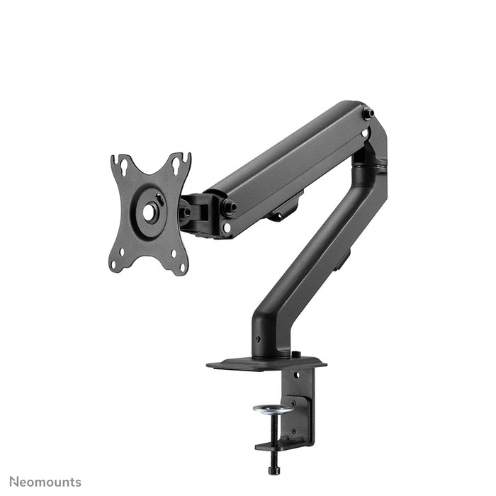 Neomounts FPMA-D650 noir est un support de bureau à mouvement complet pour écrans jusqu'à 27 pouces (69 cm).