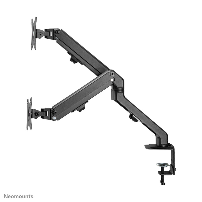 Neomounts FPMA-D650D noir est un support de bureau à mouvement complet pour écrans jusqu'à 27 pouces (69 cm).