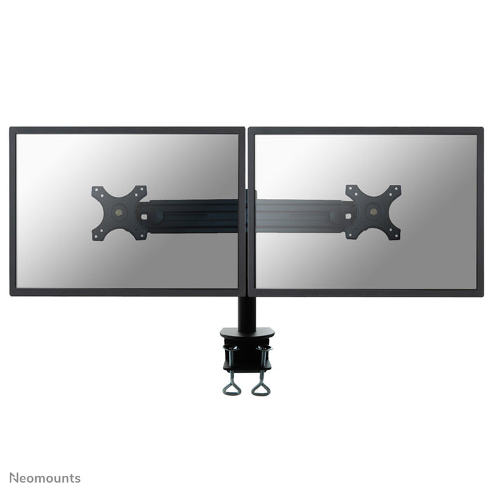 Neomounts FPMA-D700D est un support de bureau pour 2 écrans plats jusqu'à 30 pouces (76 cm).