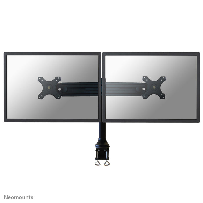 Neomounts FPMA-D700D est un support de bureau pour 2 écrans plats jusqu'à 30 pouces (76 cm).