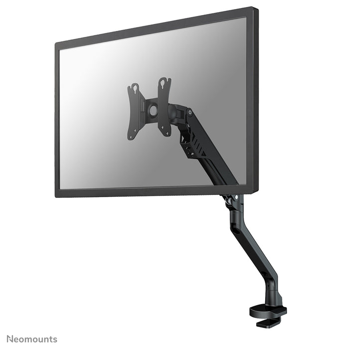 Neomounts FPMA-D750black2 est un support de bureau avec vérin à gaz pour écrans plats jusqu'à 32 pouces (81 cm).