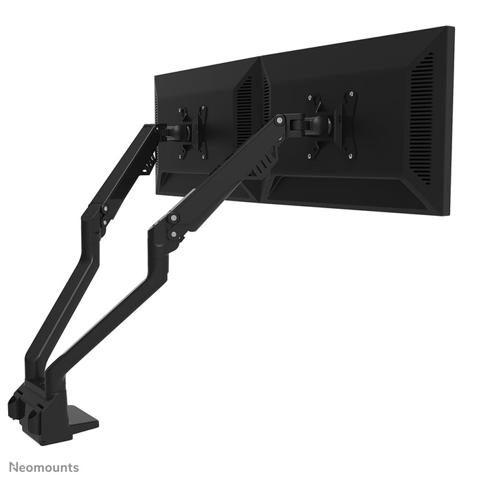 Neomounts FPMA-D750D noir est un support de bureau avec vérin à gaz pour écrans plats jusqu'à 32 pouces (81 cm).