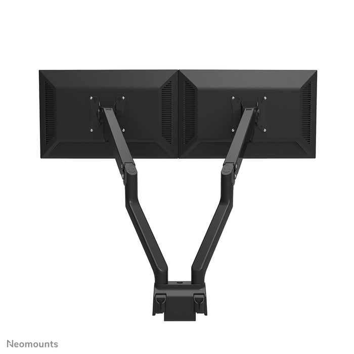Neomounts FPMA-D750D noir est un support de bureau avec vérin à gaz pour écrans plats jusqu'à 32 pouces (81 cm).