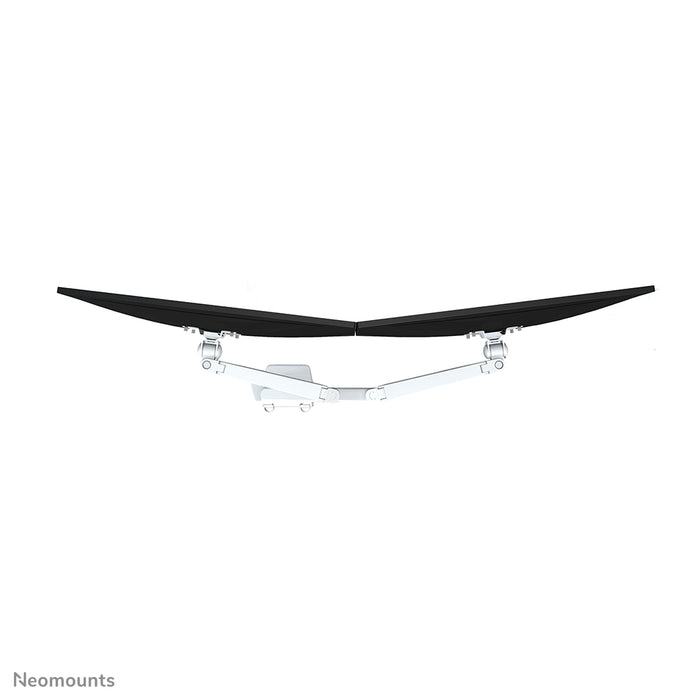 Neomounts FPMA-D750D blanc est un support de bureau avec vérin à gaz pour écrans plats jusqu'à 32 pouces (81 cm).