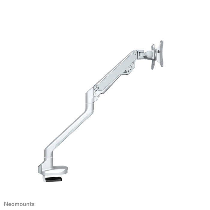 Neomounts FPMA-D750 argent est un support de bureau avec vérin à gaz pour écrans plats jusqu'à 32 pouces (81 cm).