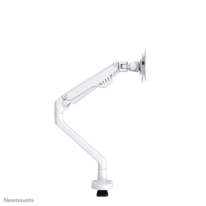 Neomounts FPMA-D750 blanc est un support de bureau avec vérin à gaz pour écrans plats jusqu'à 32 pouces (81 cm).