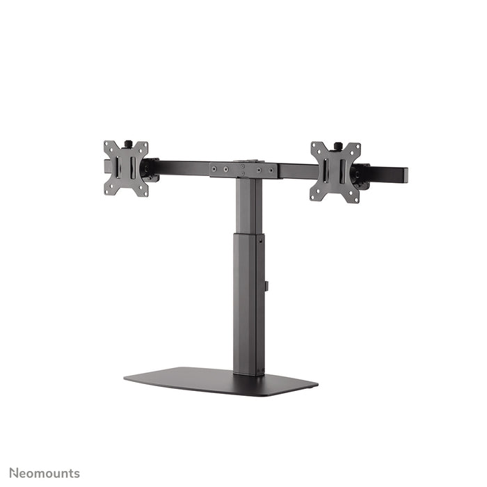 Neomounts FPMA-D865D noir est un support de bureau pour deux écrans plats jusqu'à 27 pouces (69 cm).