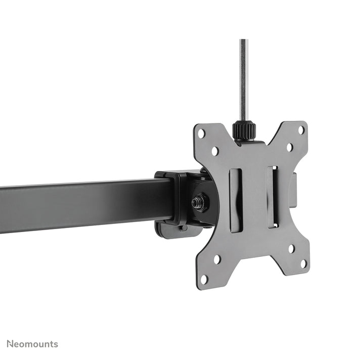 Neomounts FPMA-D865D noir est un support de bureau pour deux écrans plats jusqu'à 27 pouces (69 cm).