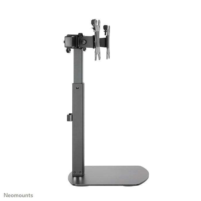 Neomounts FPMA-D865D noir est un support de bureau pour deux écrans plats jusqu'à 27 pouces (69 cm).