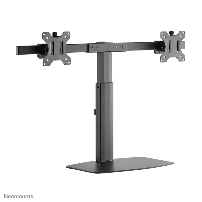 Neomounts FPMA-D865D noir est un support de bureau pour deux écrans plats jusqu'à 27 pouces (69 cm).