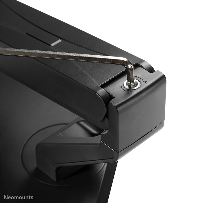 Neomounts FPMA-D885 noir est un support de bureau pour écrans plats jusqu'à 32 pouces (81 cm)