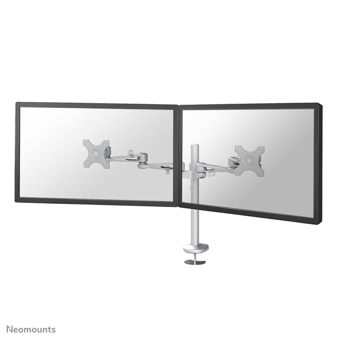 Neomounts FPMA-D935DG est un support de bureau pour 2 écrans plats jusqu'à 27 pouces (69 cm).
