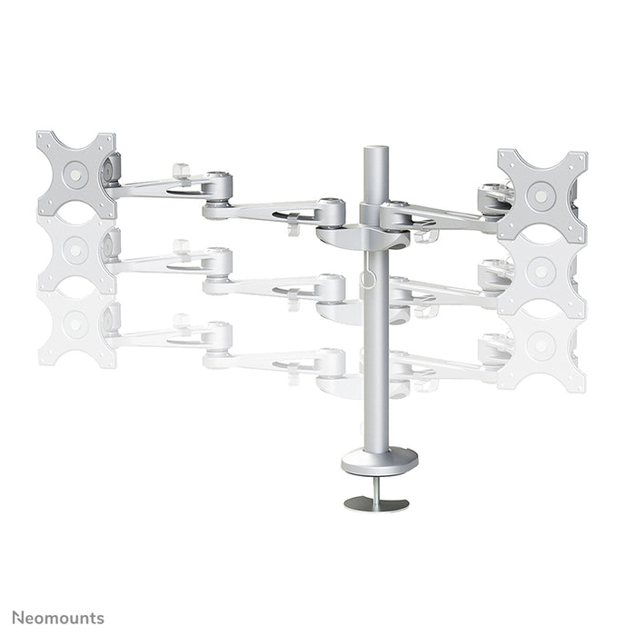 Neomounts FPMA-D935DG est un support de bureau pour 2 écrans plats jusqu'à 27 pouces (69 cm).