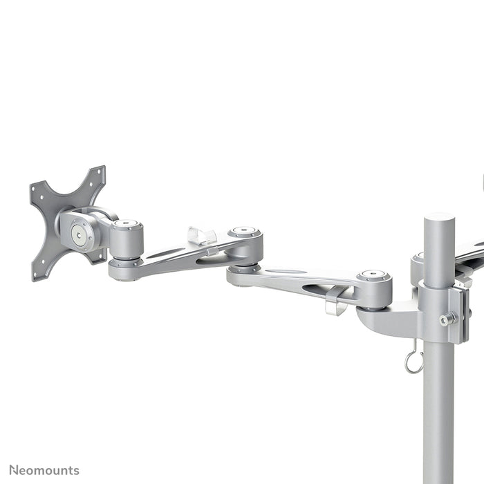 Neomounts FPMA-D935DG est un support de bureau pour 2 écrans plats jusqu'à 27 pouces (69 cm).