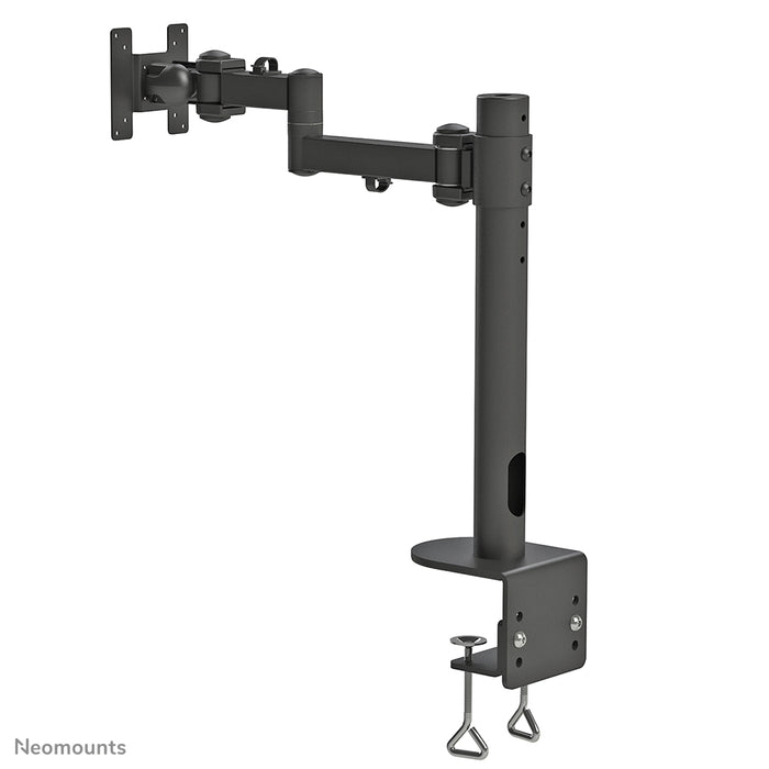 Neomounts FPMA-D960 zwartPLUS est un support de bureau avec 3 points de rotation pour écrans incurvés jusqu'à 49 pouces (124 cm).