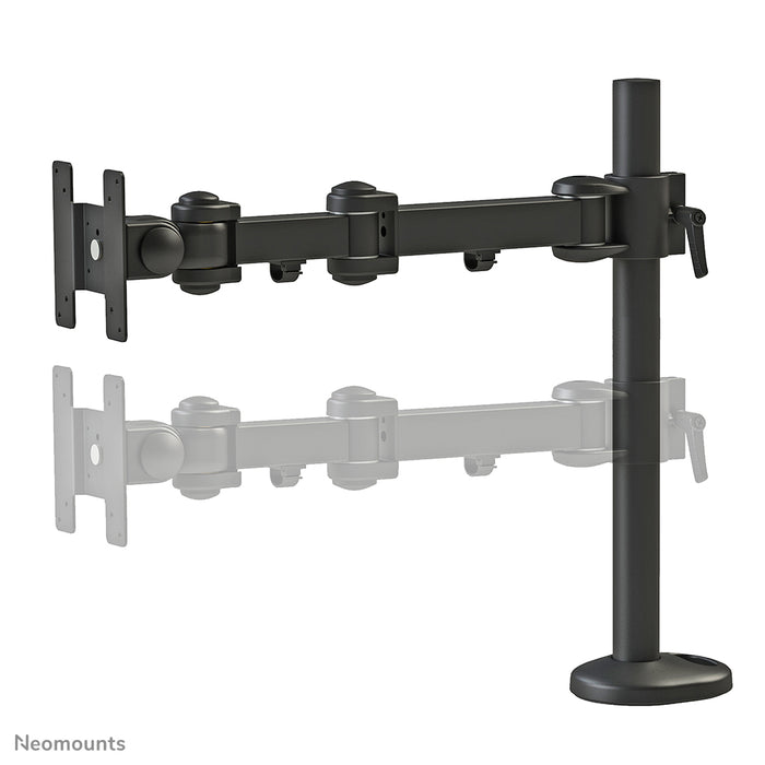 Neomounts FPMA-D960G est un support de bureau avec 3 points de rotation pour écrans plats jusqu'à 30 pouces (76 cm).