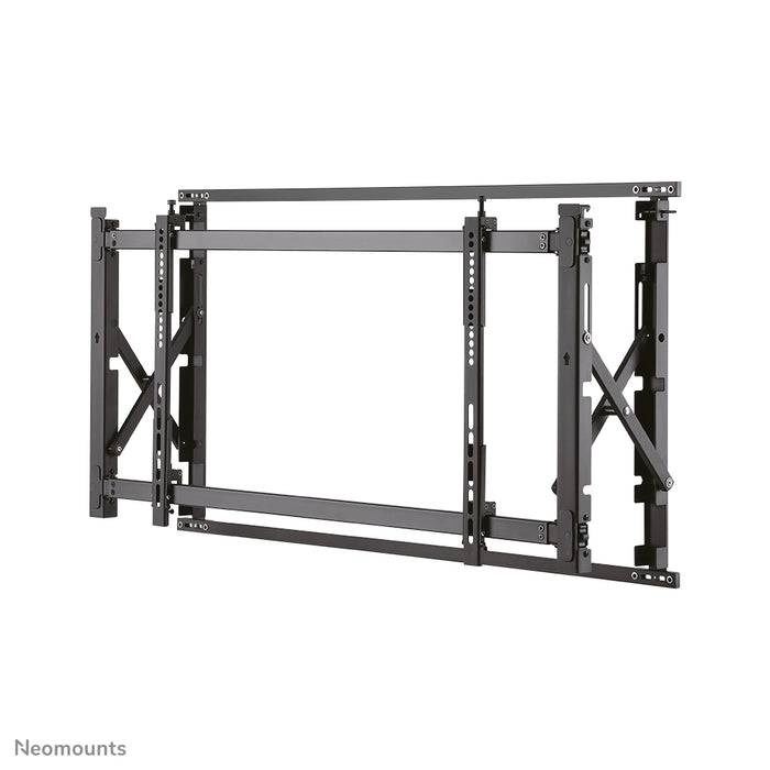 Neomounts LED-VW1750 noir est un support mural plat pour mur vidéo pour écrans jusqu'à 55 pouces (140 cm).