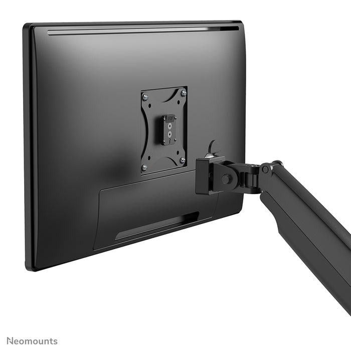 Neomounts NM-D750 noir est un support de bureau avec vérin à gaz pour écrans plats jusqu'à 32 pouces (82 cm).