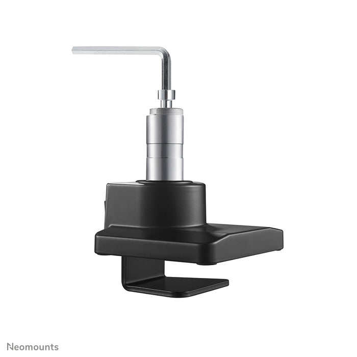 Neomounts NM-D775 zwartPLUS est un support de bureau à gaz pour moniteurs incurvés jusqu'à 49 pouces (124 cm) - Noir