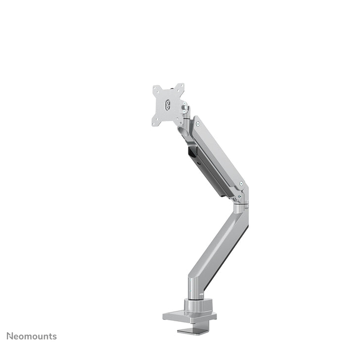 Neomounts NM-D775 zilverPLUS est un support de bureau à gaz pour moniteurs incurvés jusqu'à 49 pouces (124 cm) - Argenté